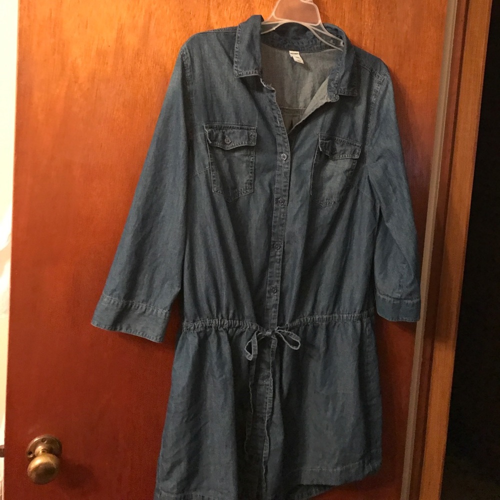 💲 Bundle 2 for $10 Denim Shirt Dress